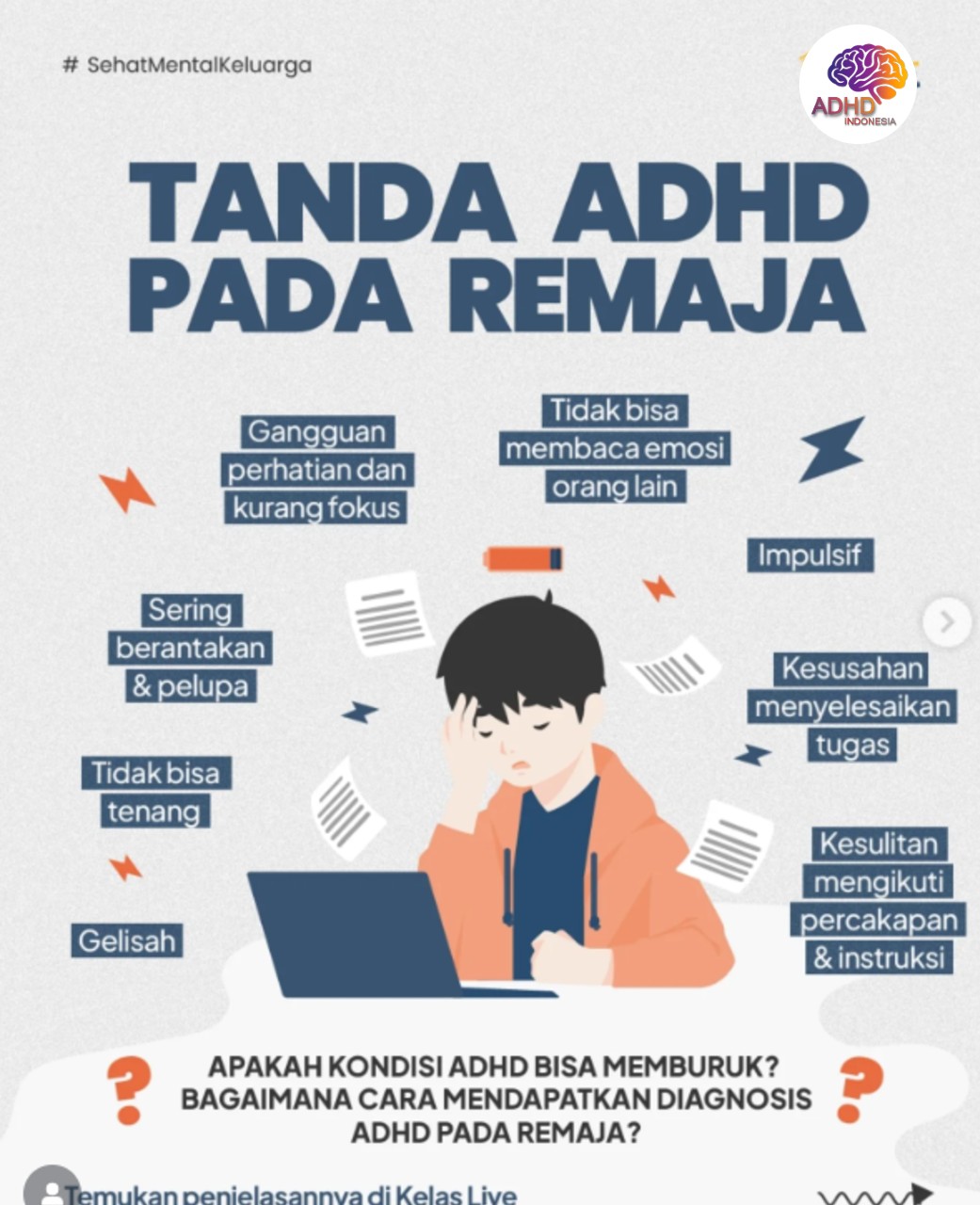Screening ADHD Non-Diagnostik: Edukasi Awal bagi Orang Tua di Kabupaten Sumba Tengah